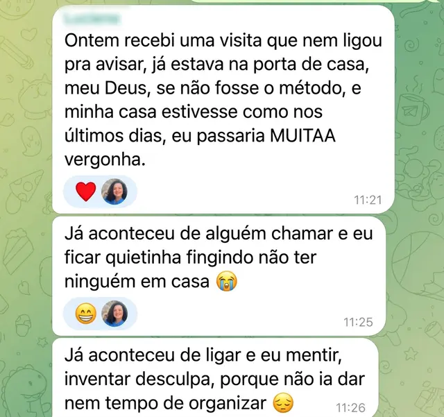 Depoimento de aluna sobre sua caminhada com Pâmela Arumaa